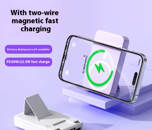 MagSafe Powerbank 10000mAh - Bezdrátový stojan s rychlým nabíjením 22.5W